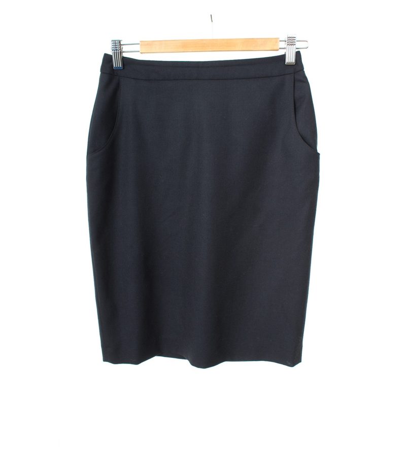 GANT Damen Rock Gr. DE 34 Blau Wolle – Foto 1