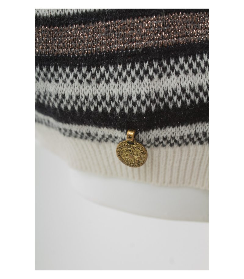 MAISON SCOTCH Damen Pullover Gr. DE 40 Mehrfarbig – Foto 3