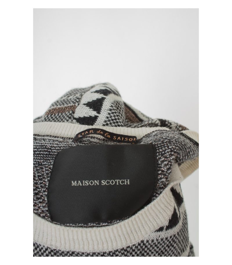 MAISON SCOTCH Damen Pullover Gr. DE 40 Mehrfarbig – Foto 5