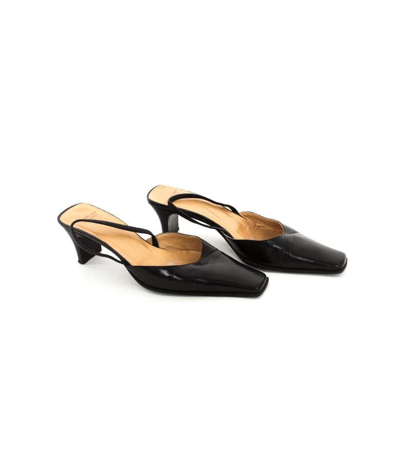Simon Bay Damen Schuhe Gr. EU 38 Schwarz Leder – Foto 2