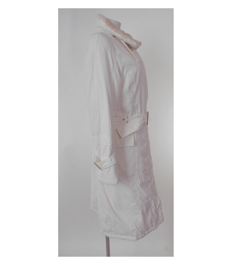 comma, Damen Mantel Gr. DE 40 Beige Baumwolle – Foto 2