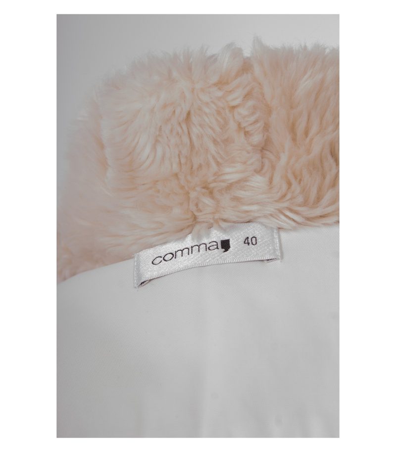 comma, Damen Mantel Gr. DE 40 Beige Baumwolle – Foto 5