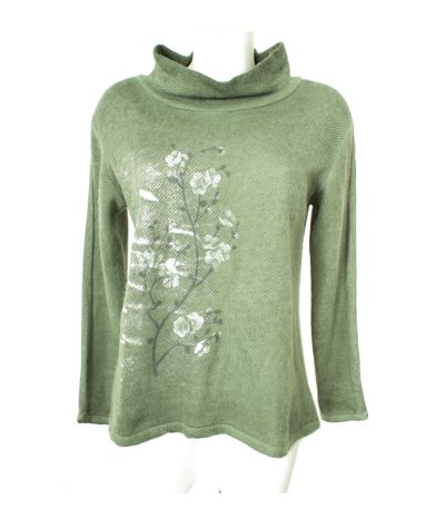 Damen Pullover Gr. DE 40 Mehrfarbig Viskose Mohair