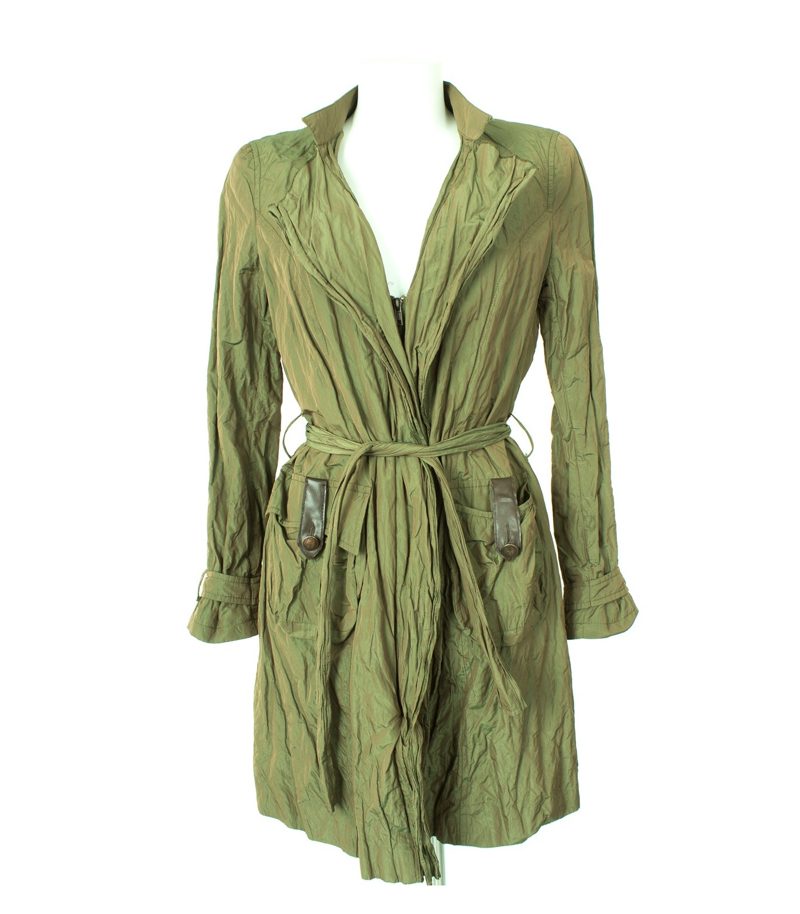 rick cardona Damen Mantel Gr. DE 40 Khaki – Foto 1