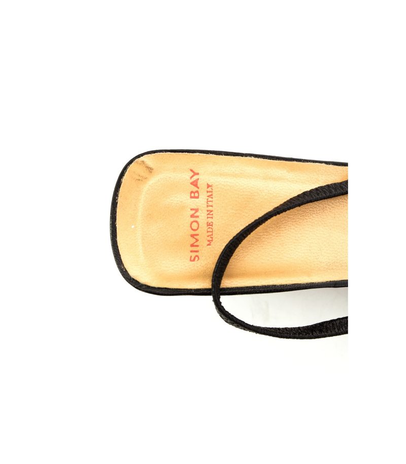 Simon Bay Damen Schuhe Gr. EU 38 Schwarz Leder – Foto 4