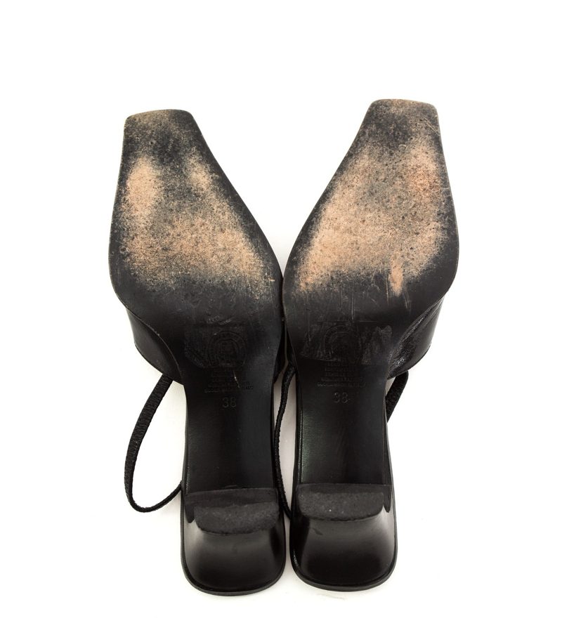 Simon Bay Damen Schuhe Gr. EU 38 Schwarz Leder – Foto 5