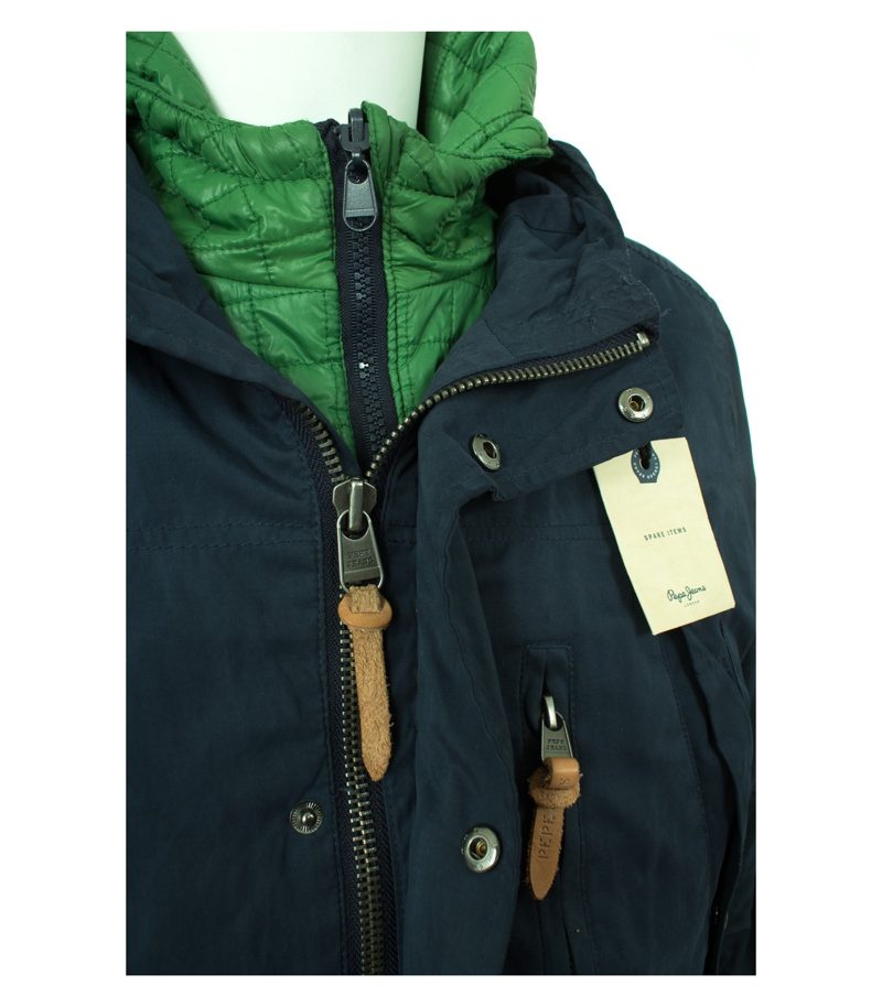 Pepe Jeans London Herren Jacke Kapuzenjacke Abnehmbare Innenfutter Gr. M – Foto 4
