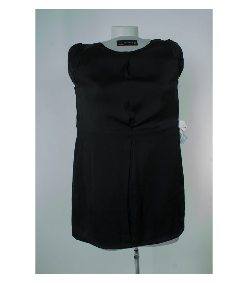 ZARA Damen WOMAN Mantel Gr. M Grau Wolle – Foto 5