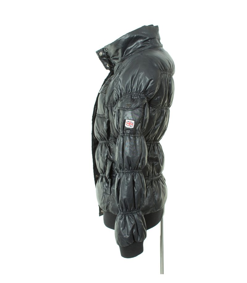 PEPE JEANS LONDON Damen Jacke Steppjacke Daunenjacke Gr. M Schwarz Daunen – Foto 2