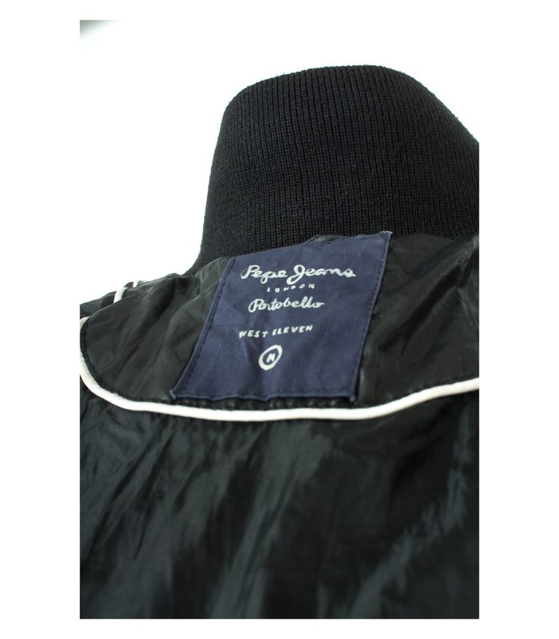 PEPE JEANS LONDON Damen Jacke Steppjacke Daunenjacke Gr. M Schwarz Daunen – Foto 6