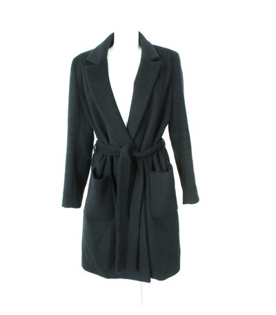 MAISON SCOTCH & SODA Damen Mantel Gr. 3=DE 40/L Blau Wolle