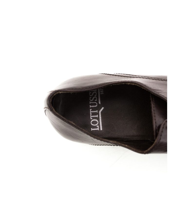 LOTTUSSE Herren Schuhe Gr. UK 6,5 DE 40 Braun Leder – Foto 4