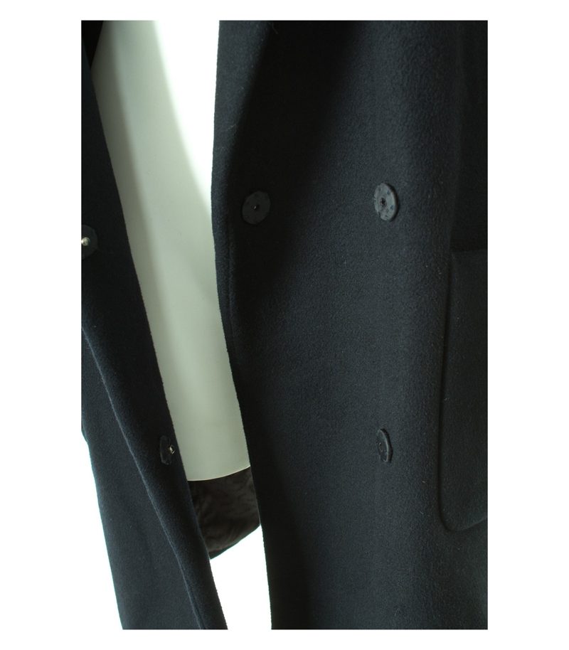 MAISON SCOTCH & SODA Damen Mantel Gr. 3=DE 40/L Blau Wolle – Foto 5