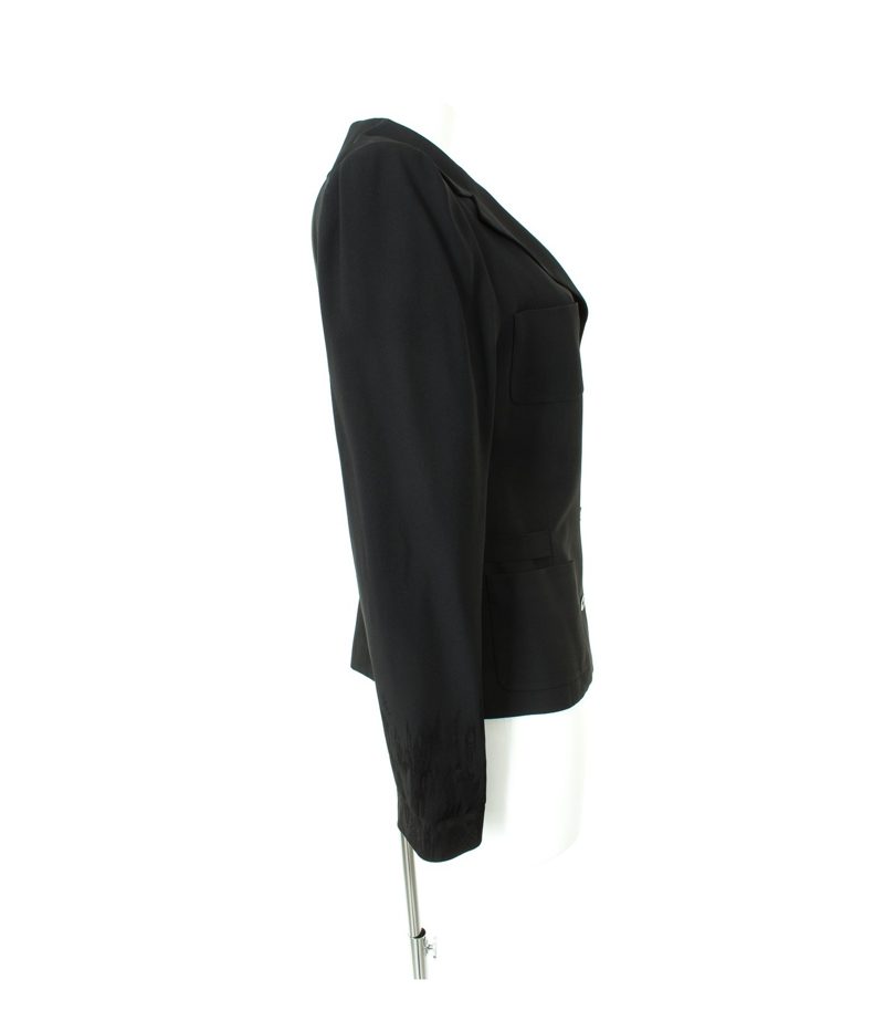 BAZaR CHRISTIAN LACROIX Damen Blazer Gr. FR 42/DE 40 Schwarz – Foto 2