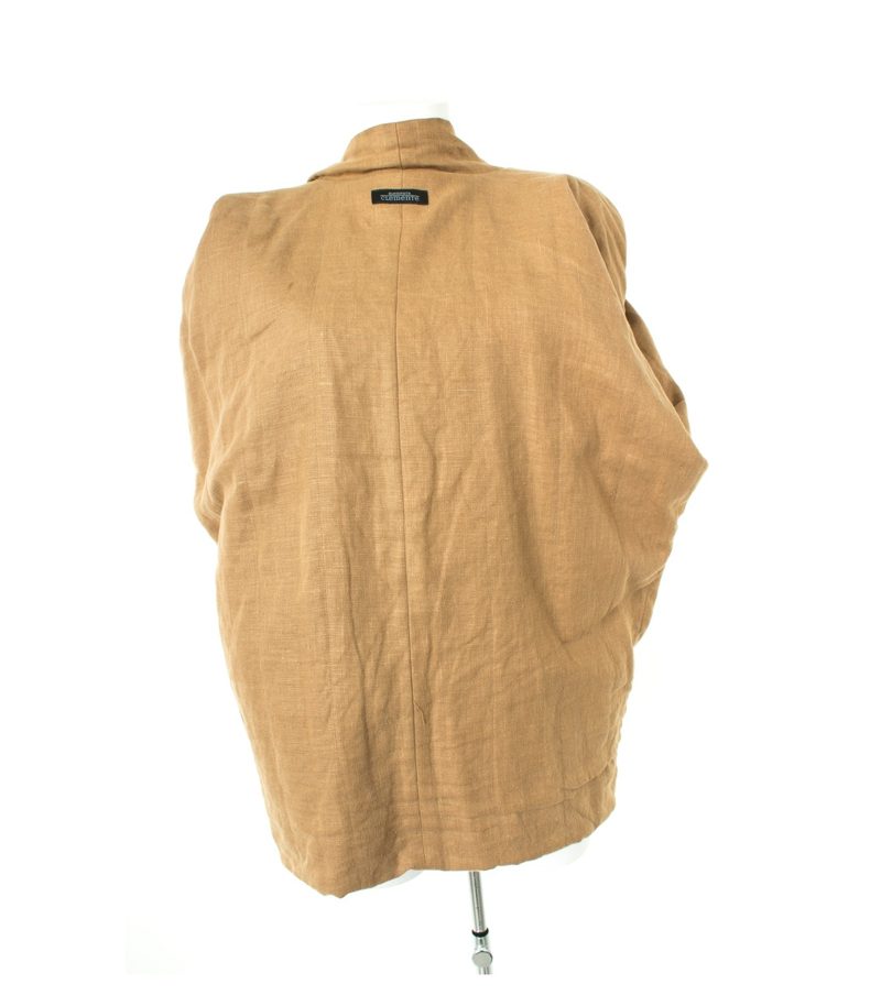 elemente clemente Damen Jacke Vintage Gr. 0/DE 36 Leinen Baumwolle – Foto 4