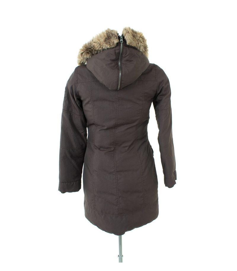 Pepe Jeans LONDON Damen Daunenmantel Mantel Gr. S Braun Daunen – Foto 3