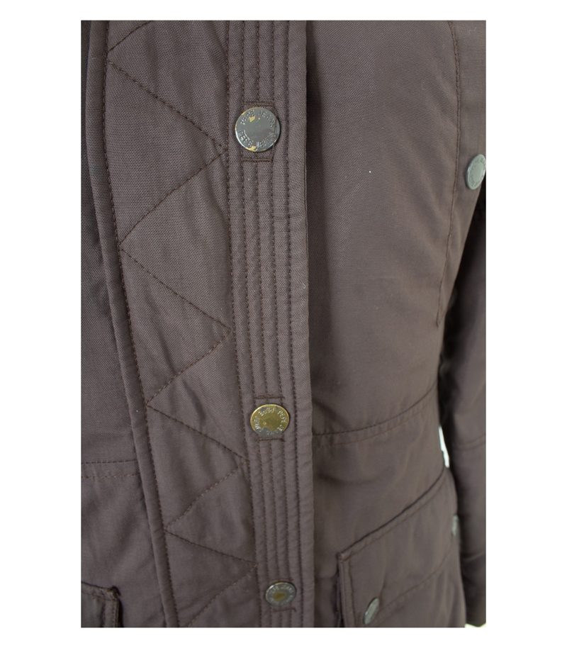 Pepe Jeans LONDON Damen Daunenmantel Mantel Gr. S Braun Daunen – Foto 5