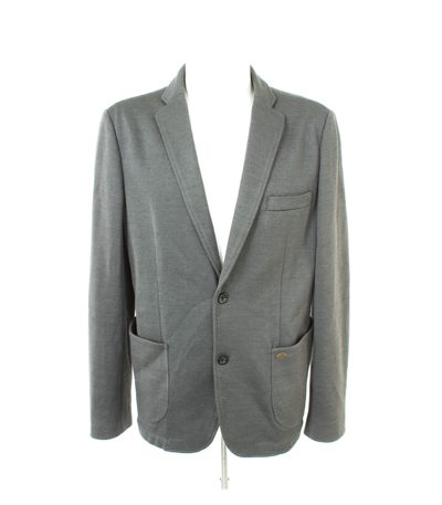 SCOTCH & SODA Herren Sakko Gr. XL/52 Grau Wolle