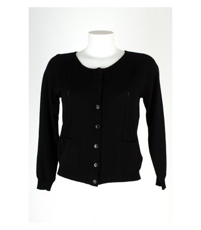 moshi mind Damen Strickjacke Cardigan Feinstrick Gr. S Wolle Strick