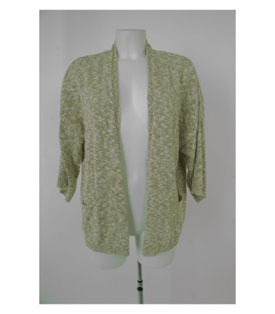 Massimo Dutti Damen Strickjacke Gr. M Beige/Creme Knit