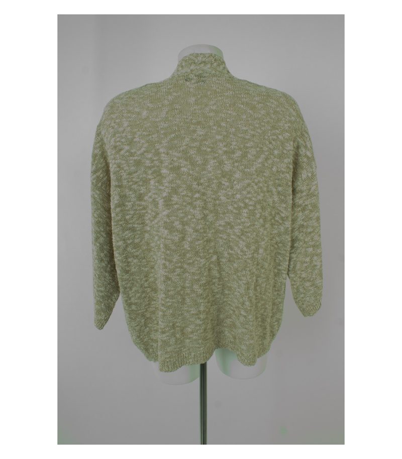 Massimo Dutti Damen Strickjacke Gr. M Beige/Creme Knit – Foto 3