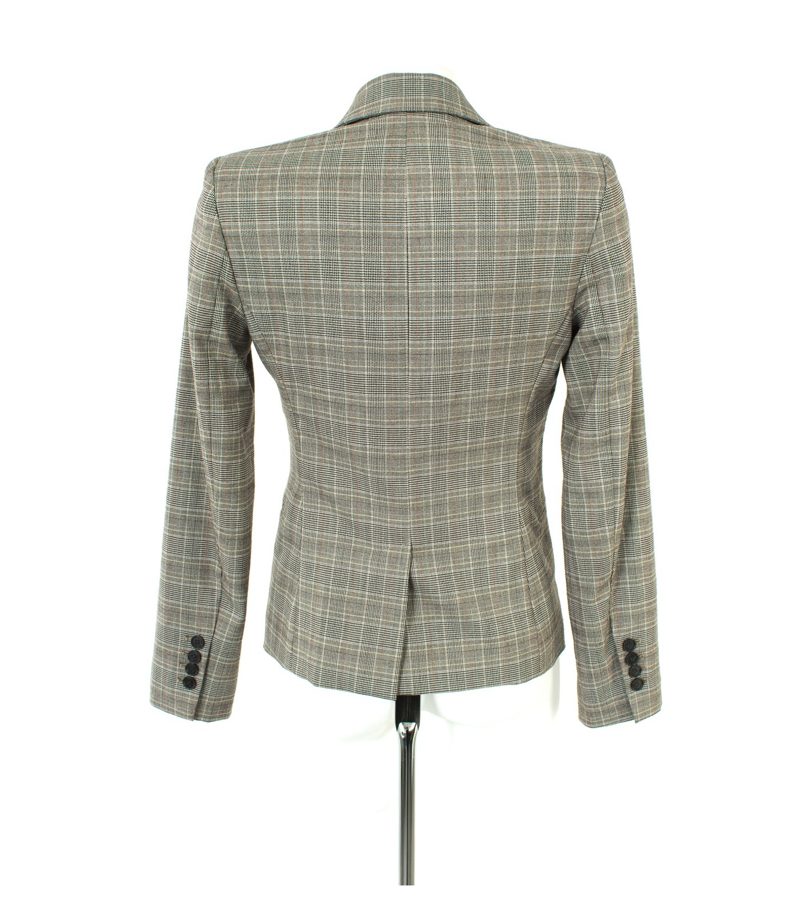 STEFANEL Damen Blazer Gr. DE 36 Mehrfarbig Viskose – Foto 3