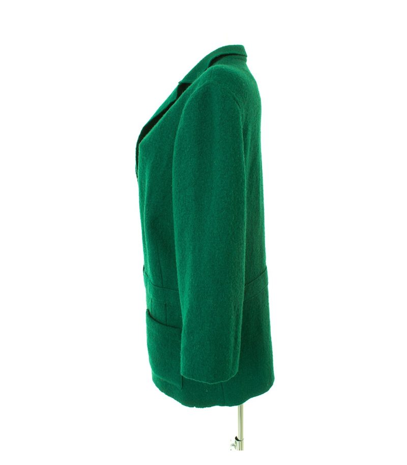 hessnatur Damen Blazer Jackett DE 48 Grün Wolle – Foto 2