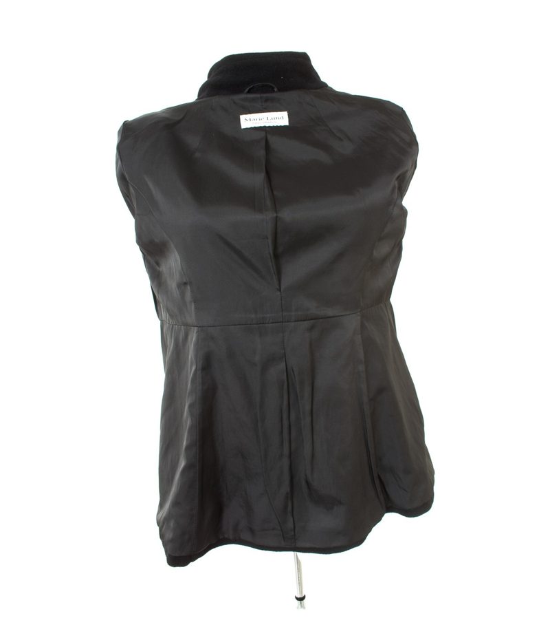 Marie Lund COPENHAGEN Damen Jacke Outdoor Gr. DE 38 Schwarz Wolle – Foto 6