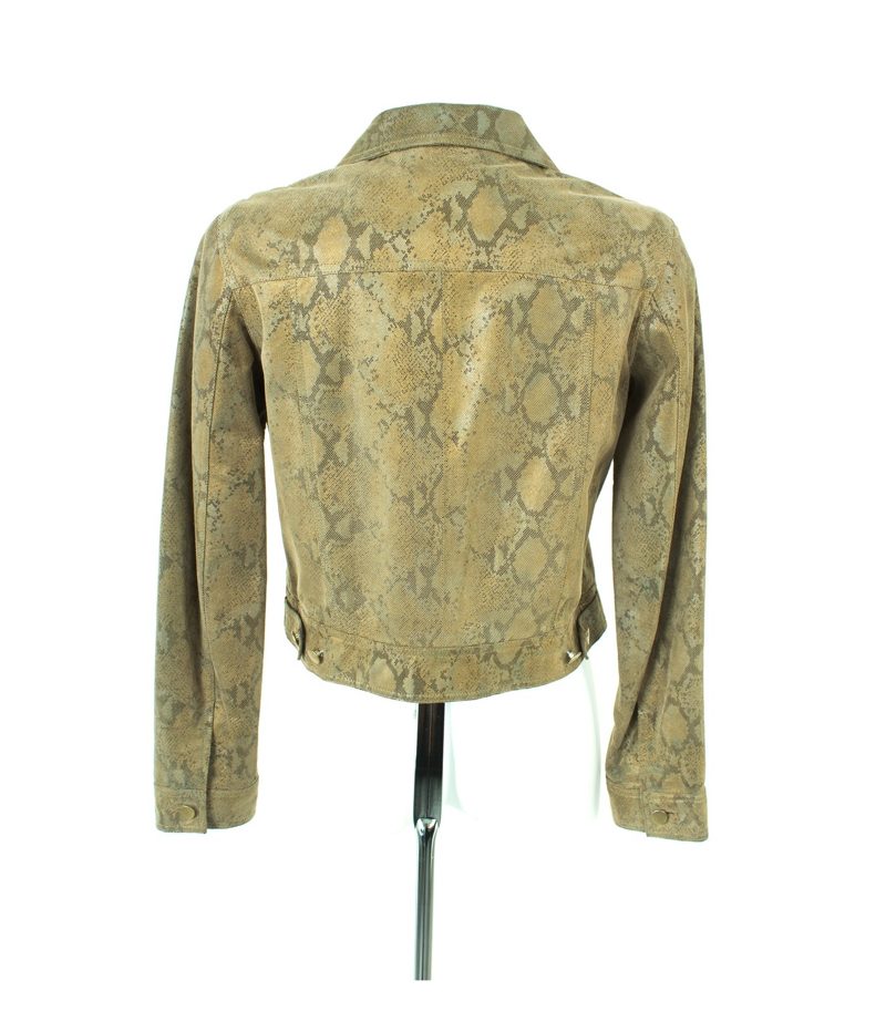 offset Damen Lederjacke Gr. DE 40 Mehrfarbig Leder – Foto 3