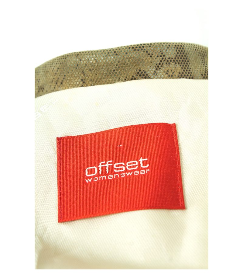 offset Damen Lederjacke Gr. DE 40 Mehrfarbig Leder – Foto 5