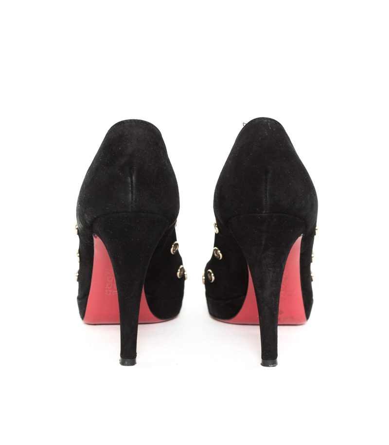KONSTANTIN STARKE Damen Pumps High Heels Gr. EU 39 Schwarz Leder – Foto 3