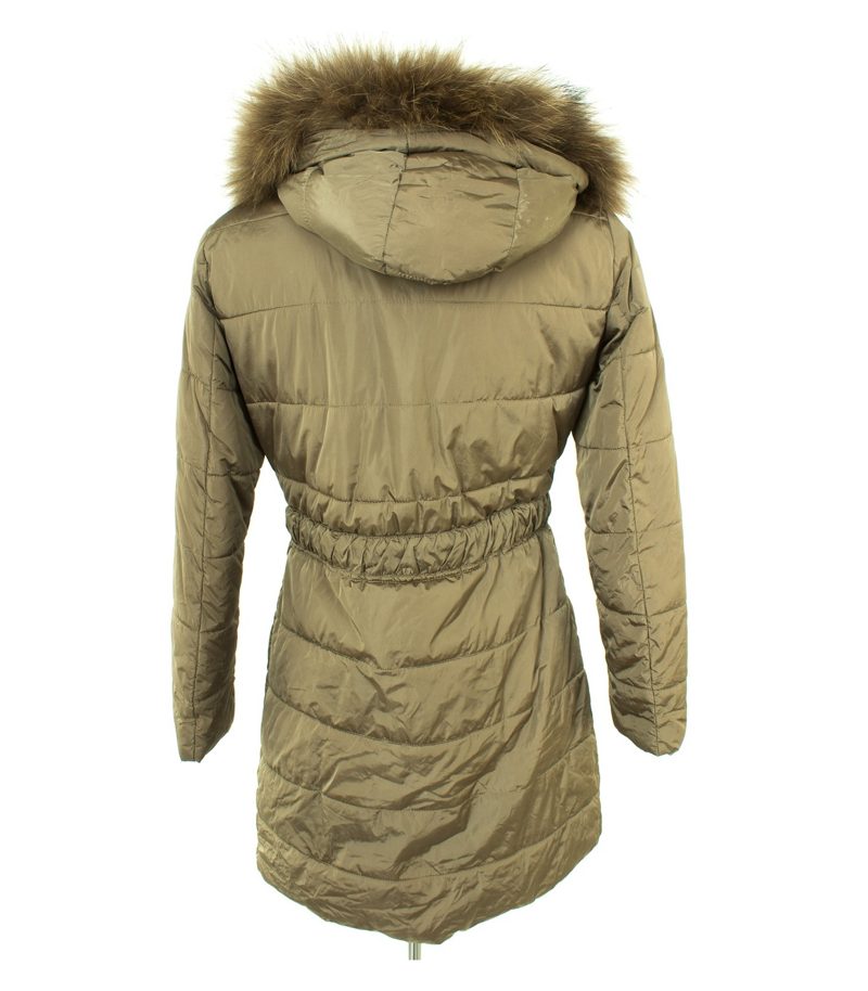 TRUSSARDI Damen Mantel Steppmantel Gr. DE 42 Braun – Foto 3