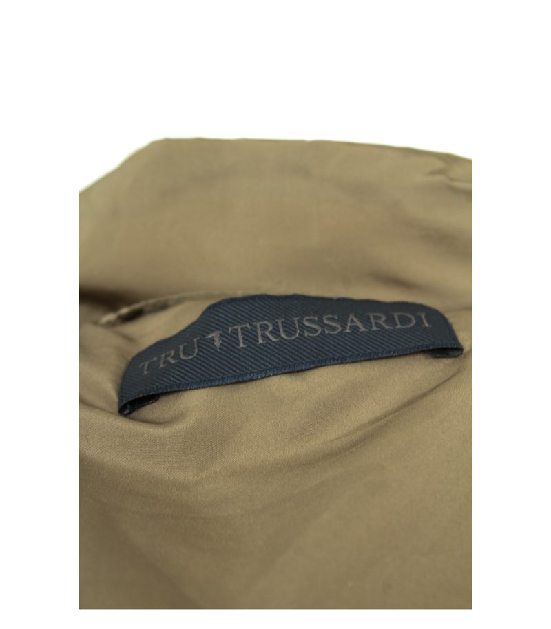 TRUSSARDI Damen Mantel Steppmantel Gr. DE 42 Braun – Foto 6