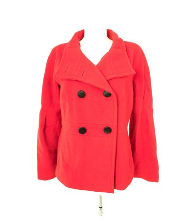 MADELEINE Damen Jacke Gr. DE 40 Rot Wolle Kaschmir