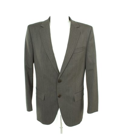 HUGO BOSS Herren Sakko Gr. 46 Braun Wolle