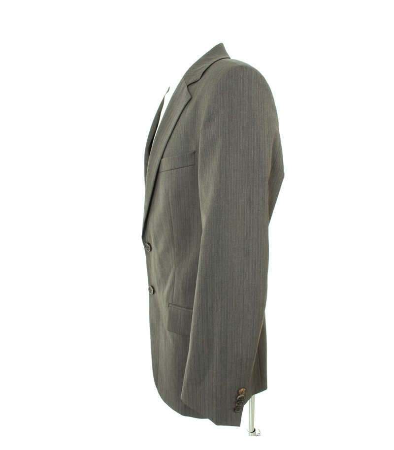HUGO BOSS Herren Sakko Gr. 46 Braun Wolle – Foto 2
