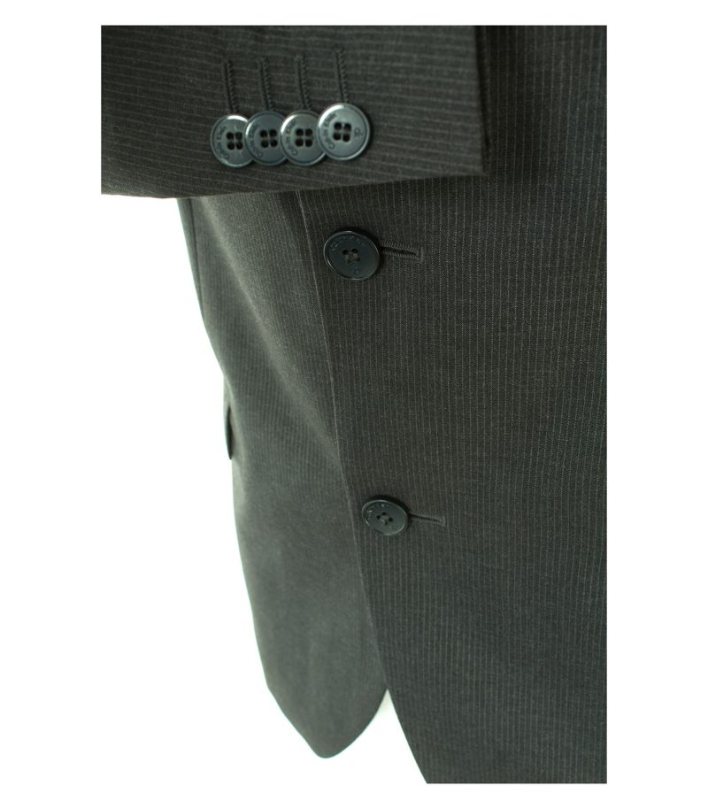 Calvin Klein Herren Sakko Gr. 50 Schwarzgrau – Foto 4