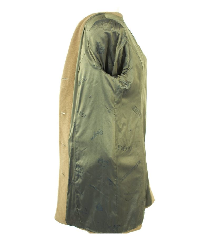Damen Mantel Wollmantel Gr. DE 40 Beige – Foto 4