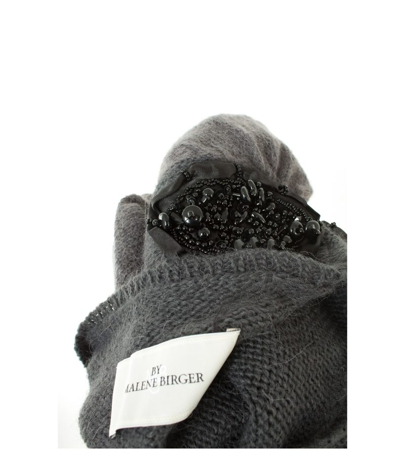 MCB BY MALENE BIRGER Damen Pullover Gr. M Grau Alpaka – Foto 4