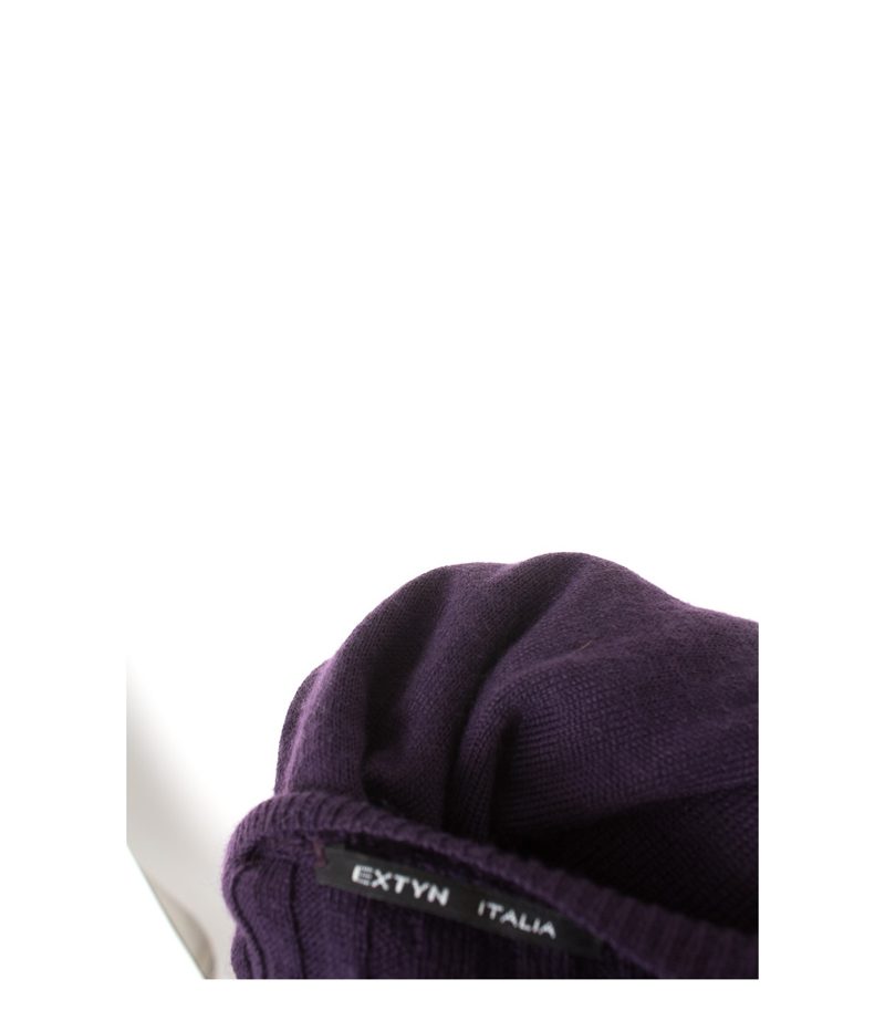 EXTYN Damen Strickmantel Mantel Cardigan Gr. DE 34 Violett – Foto 4