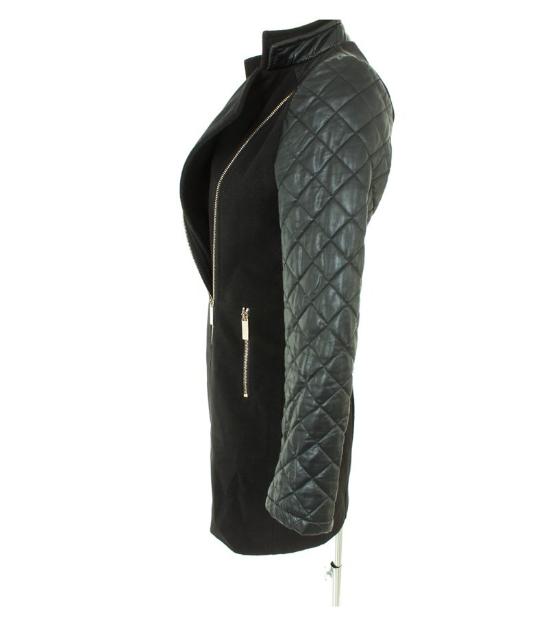 RINASCIMENTO Damen Mantel Gr. XS Schwarz – Foto 3