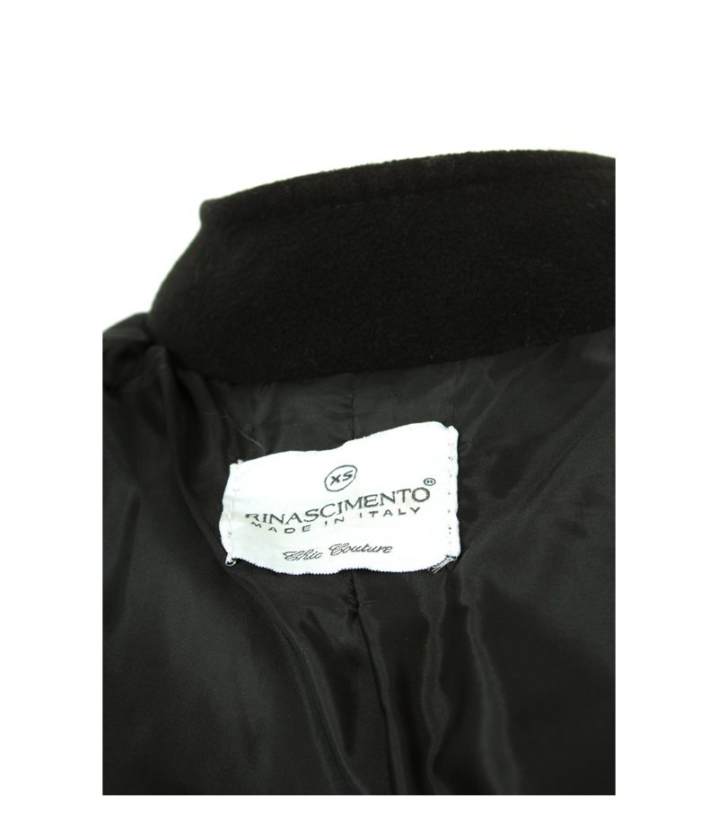 RINASCIMENTO Damen Mantel Gr. XS Schwarz – Foto 5