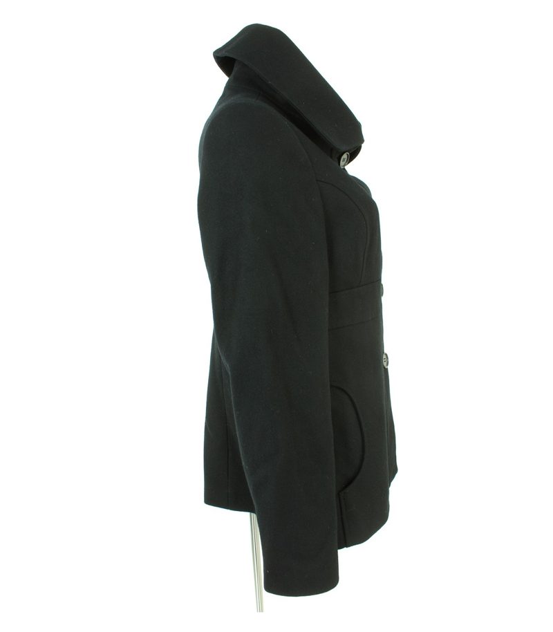 Marie Lund COPENHAGEN Damen Jacke Gr. DE 38 Schwarz Wolle Viskose – Foto 2