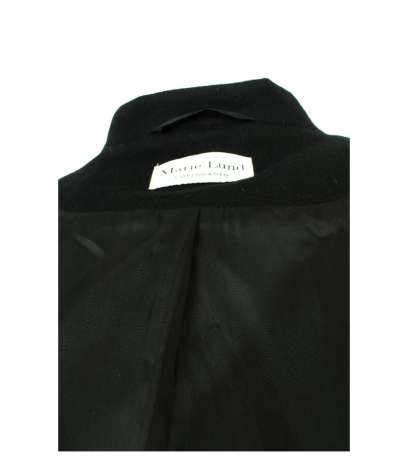 Marie Lund COPENHAGEN Damen Jacke Gr. DE 38 Schwarz Wolle Viskose – Foto 5