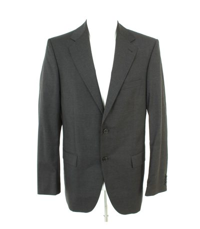CINQUE Herren Sakko Gr. 94 Schwarzgrau Wolle