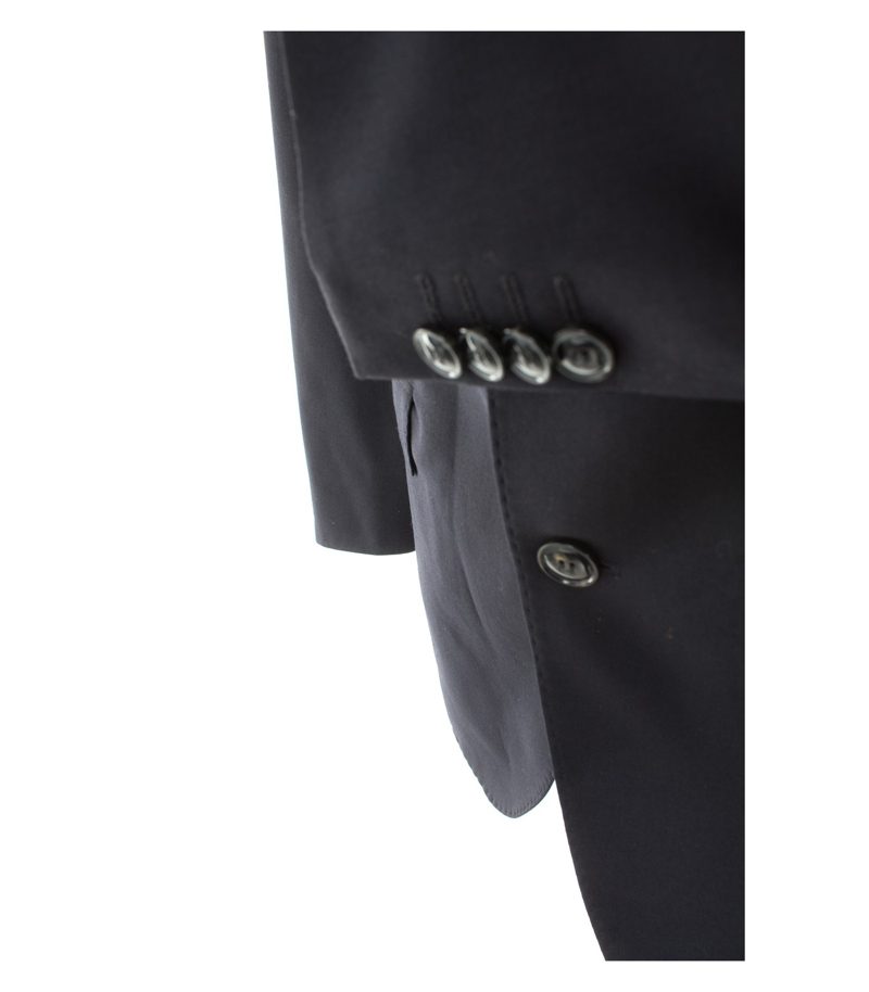 BARUTTI Herren Sakko Gr. 50/R40 Blau Wolle – Foto 4