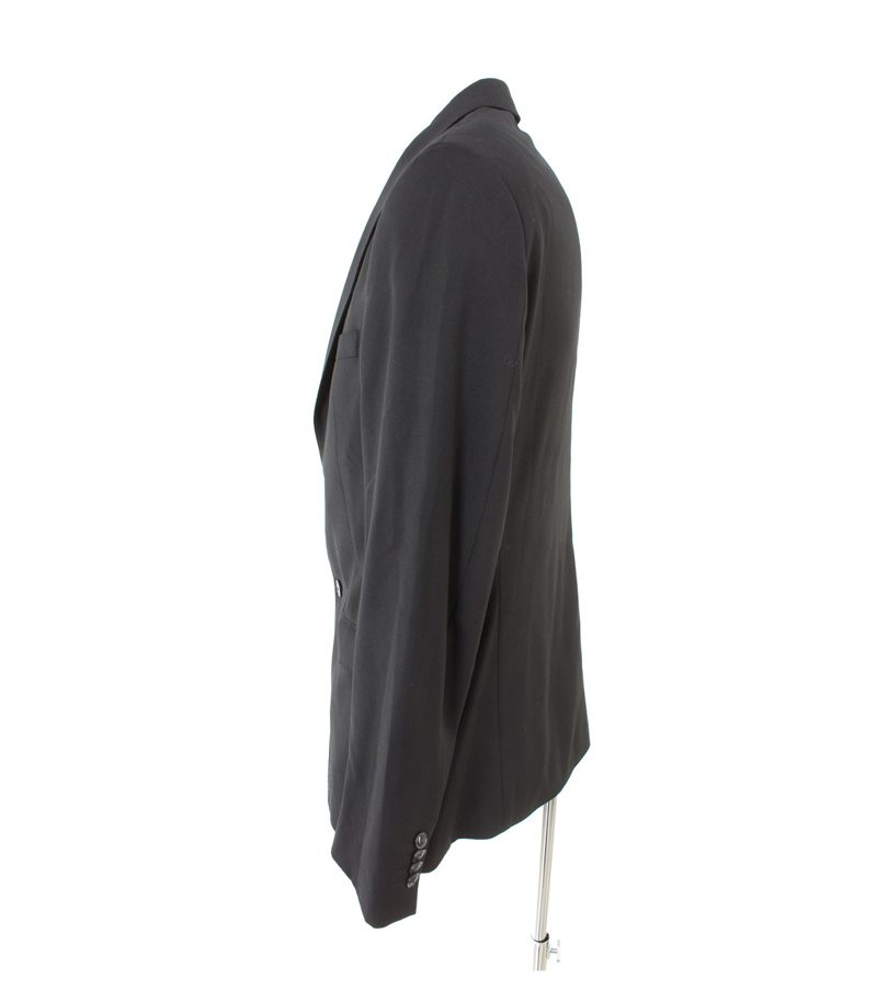 BARUTTI Herren Sakko Gr. 50/R40 Schwarz Wolle – Foto 2