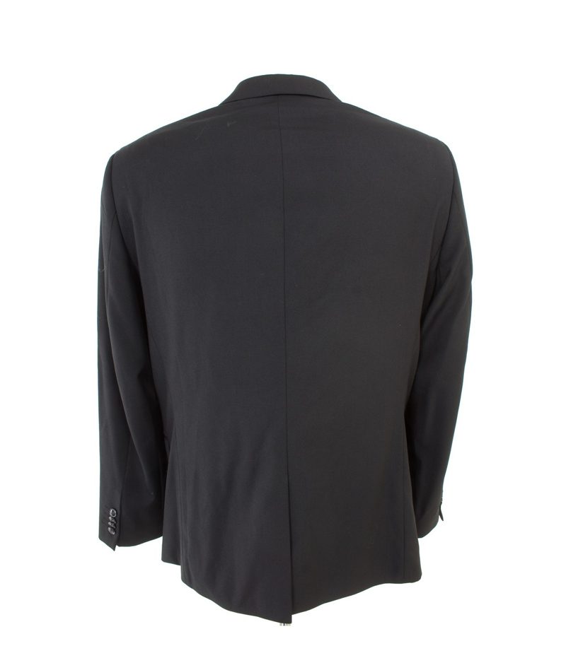 BARUTTI Herren Sakko Gr. 50/R40 Schwarz Wolle – Foto 3