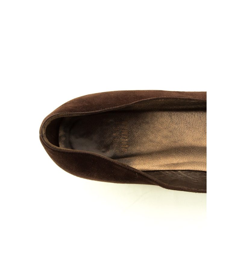 STUART WEITZMAN Damen Pumps High Heels Laufer Gr. EU 39,5 Braun Leder – Foto 4