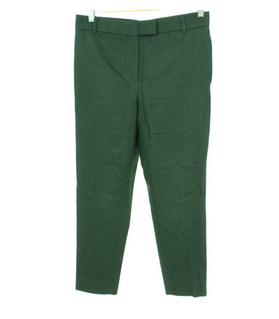 COS Damen Hose Gr. DE 34 Grün Wolle NEU